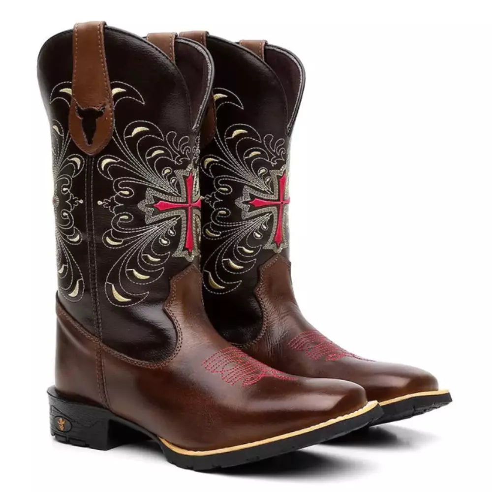 Bota Texana Feminina "Las Cruzadas" - Esporatto
